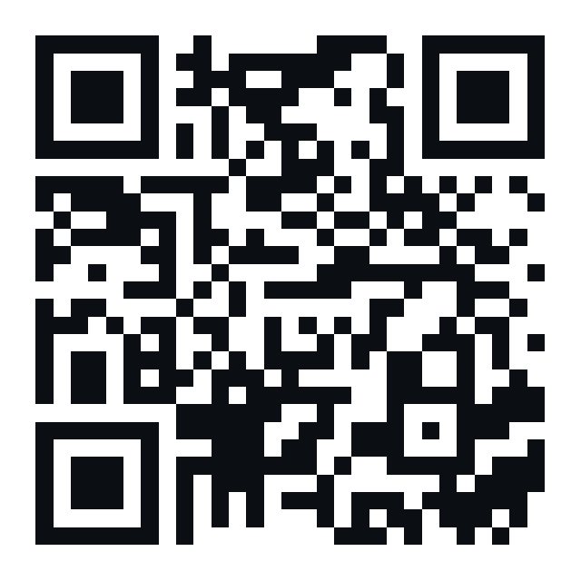 QR code linking to ASCND Golf on the App Store